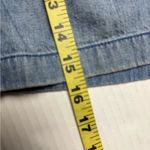 Vintage LL Bean Women's 8 Classic Fit Cotton Elastic Waist Mom Jean‎ Shorts 90s Blue Photo 9