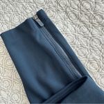 Athleta  Navy Delancey Skyline Tights Leggings Zipper Ankle Back Pockets Size S Photo 6