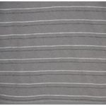 STANDARD JAMES PERSE Size 1 S Gray Stripe Boat Neck Supima Cotton Top Shirt Photo 2