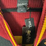 Harry Potter  Gryffindor Crest Hoodie Sweater Knit Pullover Women's MD Photo 2