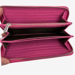 Christian Dior Pink Patent Cannage Zip Around Wallet Authentic Made In Italy Photo 7