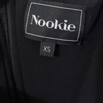 Revolve Nookie Black Frankie Cut Out Bodycon Midi Cocktail Dress Size XS Photo 3