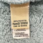 LLBean Robe Hooded Plush Fleece Sherpa Lined Cozy Blue Size 2X Photo 5