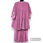 Tigerlily  small/medium women's Malia kimono and pant set pink Photo 4