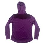 Columbia Purple Pullover Shirt Size Large Stretch Outdoor Athletic Pouch L/G Photo 1