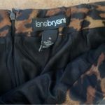 Lane Bryant  Skirt Womens 18 Brown Black Animal Print Boho Midi Artsy Car… Photo 5