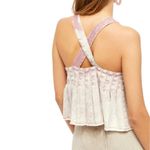 Free People Marina Denim Top. Size XS. Washed purple. NWT Photo 10