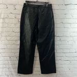 Le lis  Black Faux Leather Wide Leg High Waisted Pants Size L (D1) Photo 5