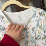 Roller Rabbit  pajamas henley top hippity hoppity spring bunny print long sleeve Photo 1