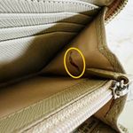 Coach Darcy Sand Bow Accordion Zip Continental Wallet Photo 8