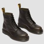 Dr. Martens 1460 Pascal Ambassador Soft Leather Boots Black Size 6 L 5 M NIB Photo 0