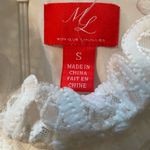 Monique Lhuillier  Ivory Peplum Top Photo 3