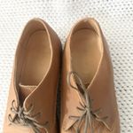 Nisolo James Almond Toe Oxford Menswear Lace Up Shoes Tan Leather Academia Sz 8 Photo 4