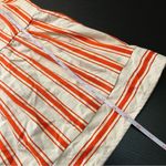 CAbi ✨ 6102 Cream Orange Striped Brunch Top Size S Photo 12