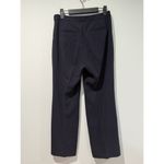 Theory  Laleenka Flare Crepe Dress Pants Women 2 Navy Workwear Academia Old Money Photo 2
