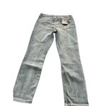 Women's studio blue Blue Bootcut Jeans Size M Mid Rise Classic Fit Denim Photo 7