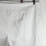 Avenue  Plus Size 26 Shorts White Solid‎ High Rise Pull On 12 Inch Stretch 1129 Photo 7