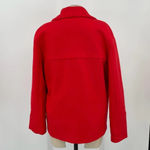 J.Crew Melton Wool Peacoat Brilliant Flame Red Size 4 Photo 8