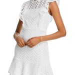 Bloomingdales Aqua () light blue ruffle dress (xs) Photo 1