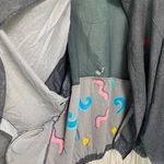 Reebok Vintage Golf 90s Grey Windbreaker bomber jacket in Grey Photo 8