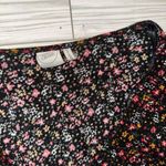 Paper Crane  Light Floral Long Sleeve Top Womens Blouse Photo 2