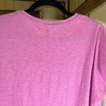 Velvet by Graham Spencer Vintage Slub‎ Pocket T Shirt Dress Womens XS Relaxed Purple Photo 8