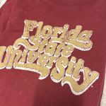 ZooZatz Oversized long sleeve florida state university top FSU Red Size M Photo 1