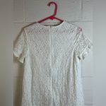 Altar'd State Altar’d State Woman’s Floral Lace White Spring Cute Twee Casual Mini Dress Med Photo 5