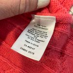 Talbots  pink cableknit turtleneck button cuff sweater sml Photo 6