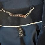 White House | Black Market Navy Double-Breasted Women's Fitted BlazerSz 12P Photo 8