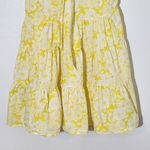 Lisa Marie Fernandez for Target Yellow Floral Tiered Mini Dress Size XXS Photo 4