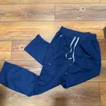 Hanes  Navy Blue Scrubs Set Jogger Photo 1