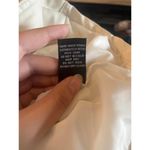 New Look Womens Jacket Sz Medium White Moto Faux Leather Photo 4