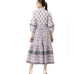 Jaipur Morni PHOOL MANDI DRESS | WISTERIA XL Purple Photo 1