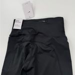 Nike  Women's Tight Fit Mid Rise Ribbed Panel Biker Shorts Black Size XS NWT Photo 7