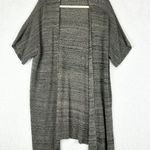 Eileen Fisher Sleek Tencel Knit Cardigan Size Large XL Lyocell Short Sleeve Photo 0