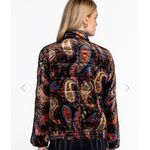 Johnny Was New  Dolman Quilted Jacket $480, Sezanz‎ Size XL Velvet Paisley Boho Photo 1