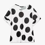 ZARA  ZW collection polka dot top Photo 0