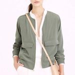 J.Crew Utility Green Light Weight Jacket Photo 0