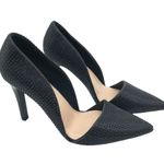 MIA Ciana Pointed Toe D’orsay Pump Heels Studded Rhinestones Black 8.5 Photo 0