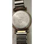 Womens Milan MLN129 PC21 Quartz Watch Gold Tone Black‎ Accent Photo 7