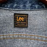 Lee Vintage denim jean trucker jacket Black Label Photo 2