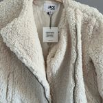 Jack by BB Dakota Cream Teddy Jacket Photo 7