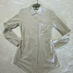 Lovestitch beige shirt, in linen fabric Photo 2
