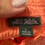 Wild Fable Ruched pinky coral bandeau strapless top from  Photo 5