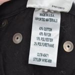 Citizens of Humanity Aritzia Rocket High Rise Skinny Jeans All Black Stretch 26 Photo 7