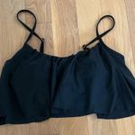 Floral Cut Out Ruffle Womens Bikini Set Size Small Purple Photo 5