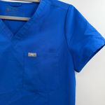 FIGS  Catarina One-Pocket Scrub Top Technical collection women's M Royal Blue Photo 1