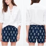 Madewell  Pull-On Shorts in Vinefloral Blue White Floral Shorts Size XS  Photo 2