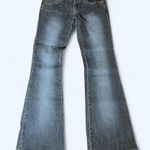 Y2K vintage Angels low rise flare jeans Size 3 Blue Photo 0